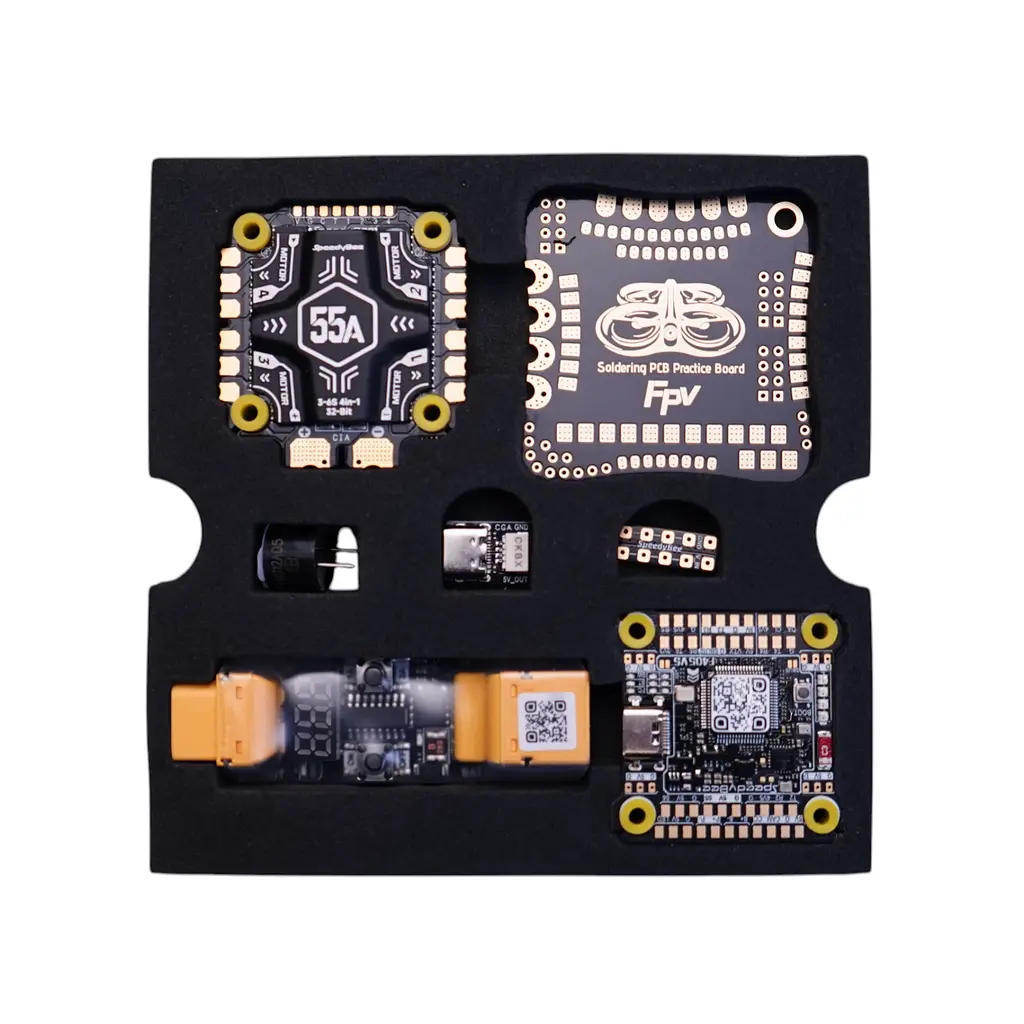 Політний стек SpeedyBee F405 V5 OX32 55A Deluxe 30x30 Model Aircraft FC&ESC Stack - фото 9
