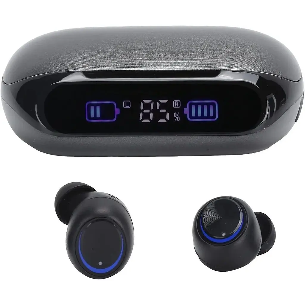 Бездротові навушники WAQU-H66 Bluetooth із цифровим дисплеєм - фото 3