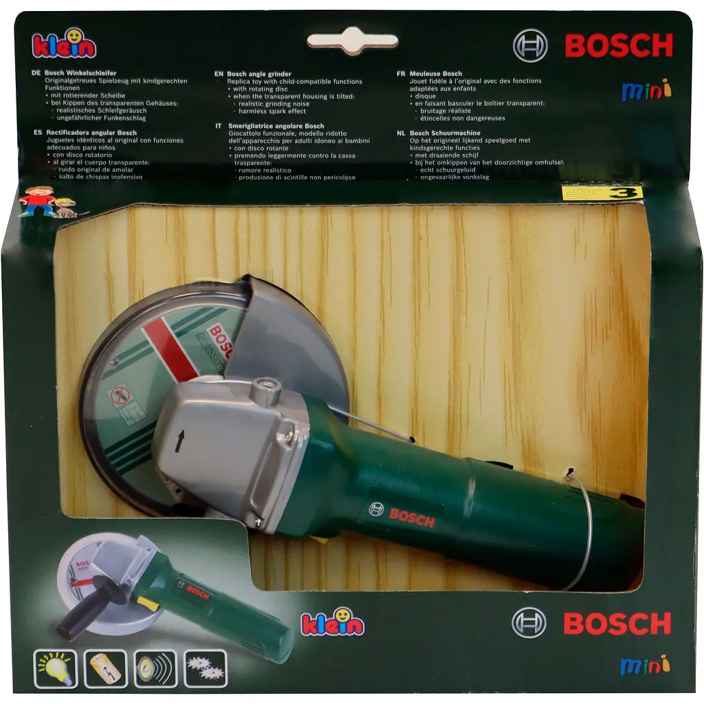 Іграшковий набір Bosch Mini Кутова шліфувальна машина (8426) - фото 5