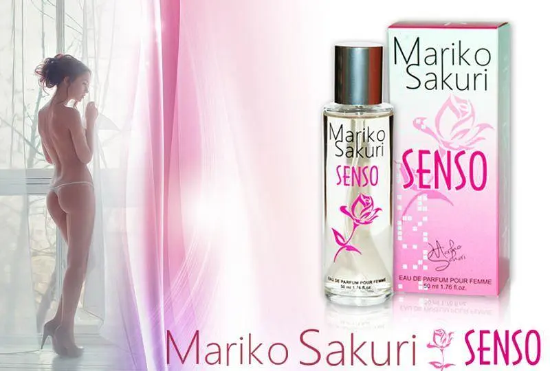 Парфуми з феромонами жіночі Aurora Mariko Sakuri Senso, 50 мл - фото 2