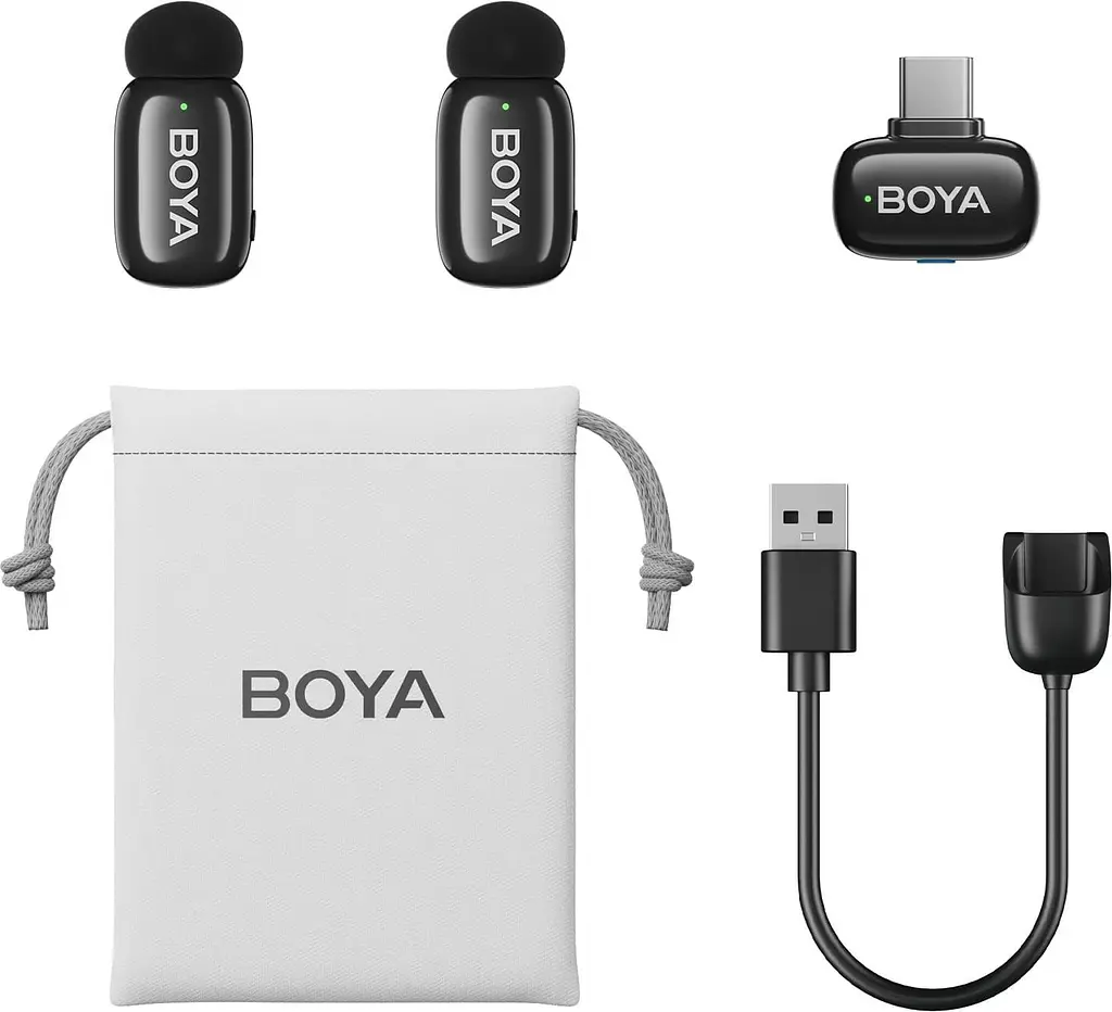 Мікрофон Boya mini-23 Type-C Black (mini-23) - фото 2