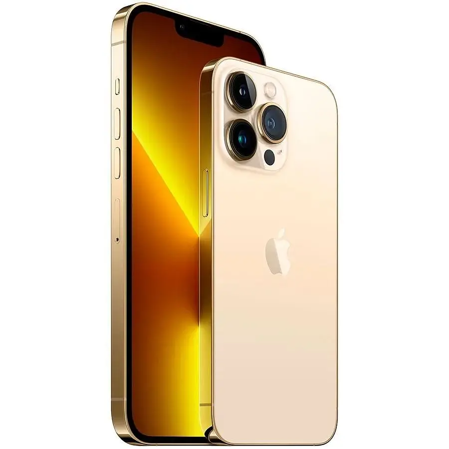 Смартфон iPhone 13 Pro 128GB Model A2638 Grade B Seller Refurbished Gold - фото 2