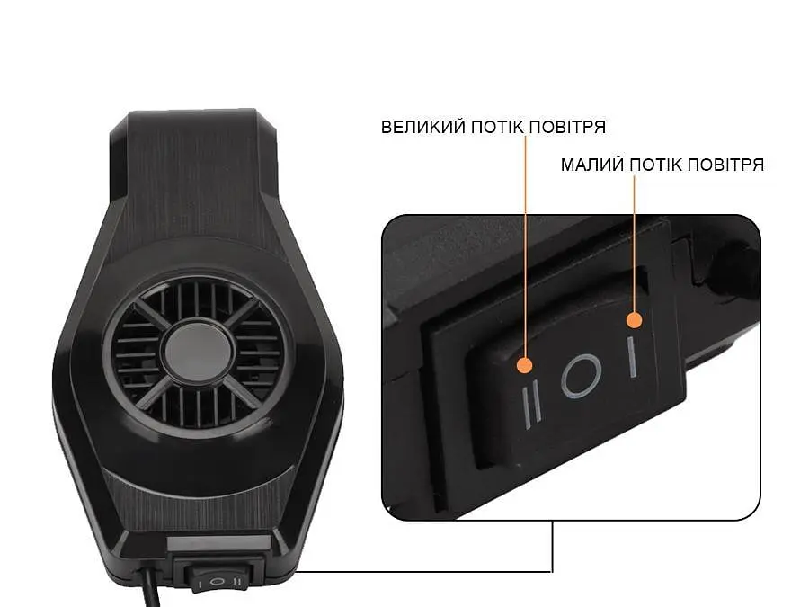 Кулер-вентилятор Aquacraftsman для охолодження акваріумів із живленням від USB до 50 л - фото 2