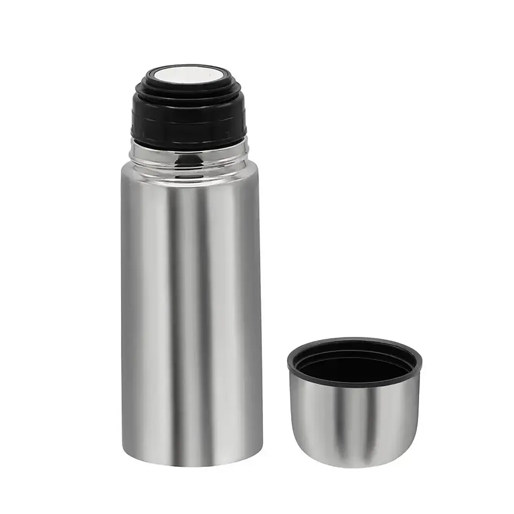 Термос із нержавіючої сталі з чохлом 350 мл (SL-35 Z-C), Zauberg Чорний 87812 - фото 3