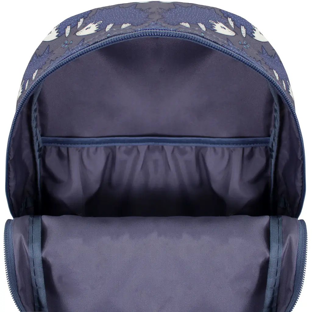 Рюкзак Bagland Молодіжний mini 481 8 л сублімація сірий (00508664) - фото 4