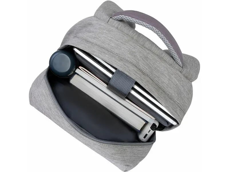 Рюкзак для ноутбука RIVACASE 7562 grey/mocha anti-theft 15.6 - фото 7