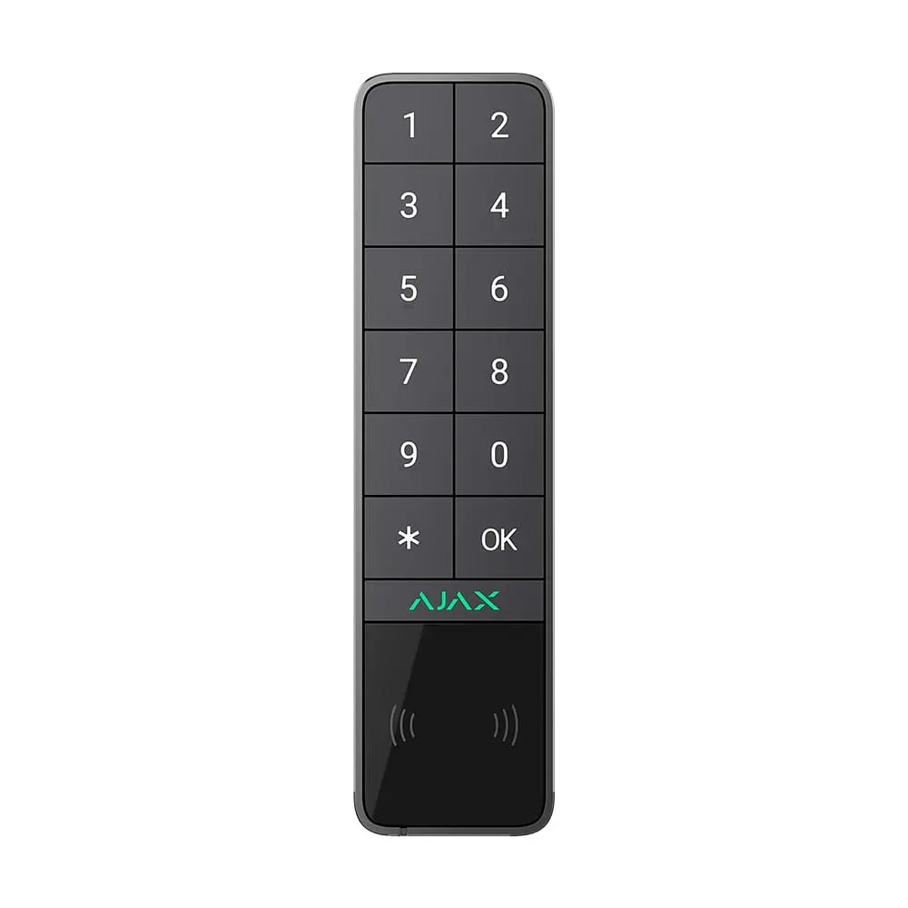 Бездротова клавіатура Ajax Keypad Outdoor Graphite вулична IP66 (26-00583) - фото 2