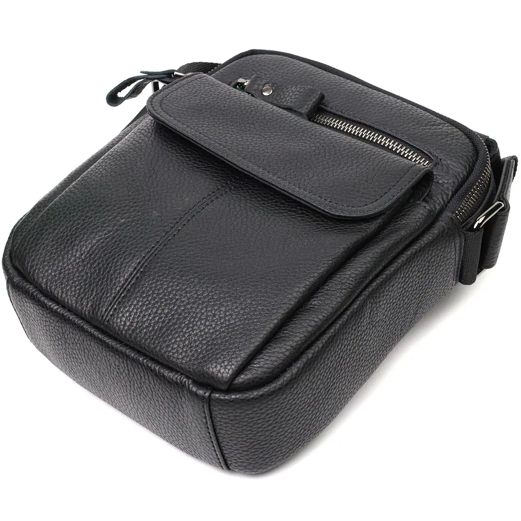 Кожаная мужская сумка Vintage 19х23х6,5 см sum0024953 - фото 3