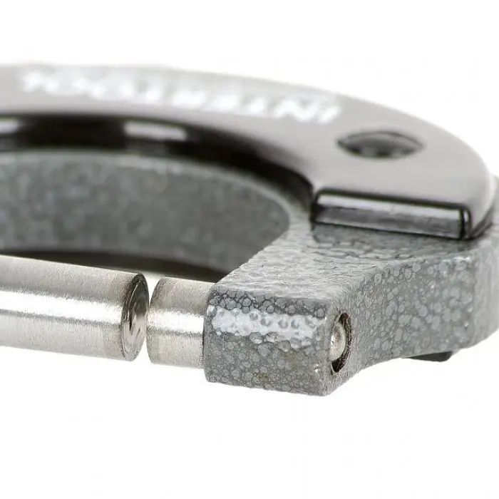 Мікрометр ручний INTERTOOL MT-3041 0–25 мм з кейсом і ключем, з фіксатором і тріскачкою - фото 3
