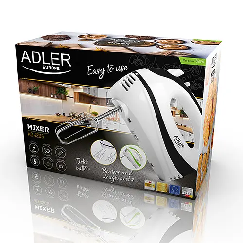 Міксер Adler AD 4205 black - фото 8