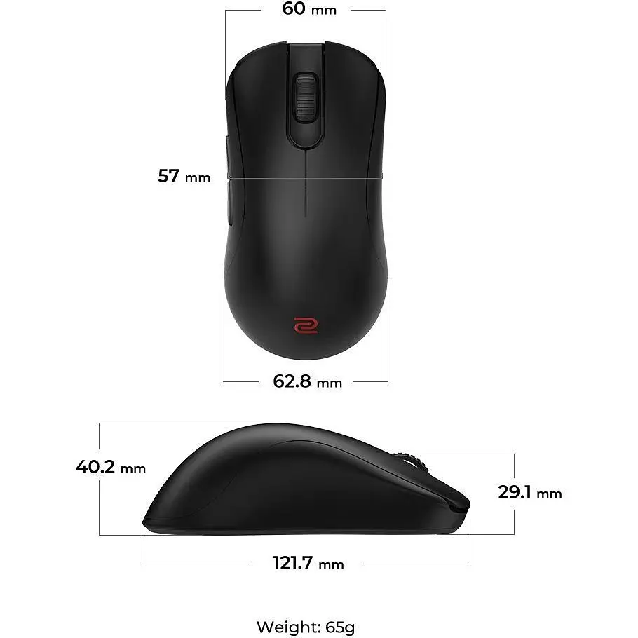 Миша Zowie ZA13-DW Black (9H.N4RBE.A2E) [143168] - фото 8