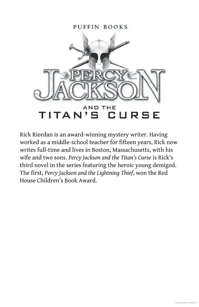 Percy Jackson and the Titan's Curse. Book 3 - фото 4