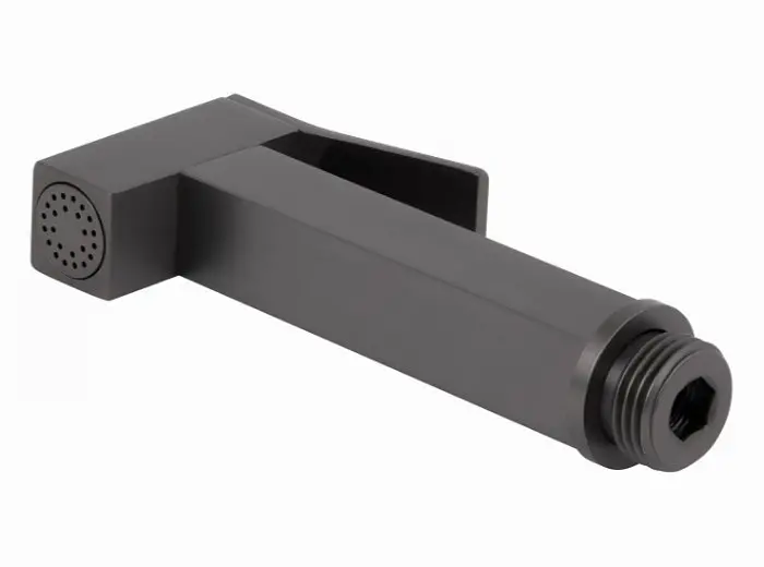 Смеситель для умывальника Qtap Gemini (с гигиеническим душем) Gunmetal Black PVD QTGEM272GMB45692 - фото 5