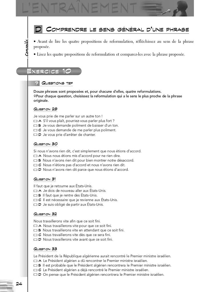 Test d'Evaluation de Francais - - фото 24