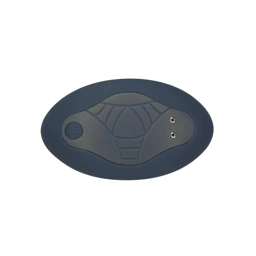 Анальна пробка з пульсацією Lux Active – Throb – 4.5" Anal Pulsating Massager, пульт ДК - фото 3