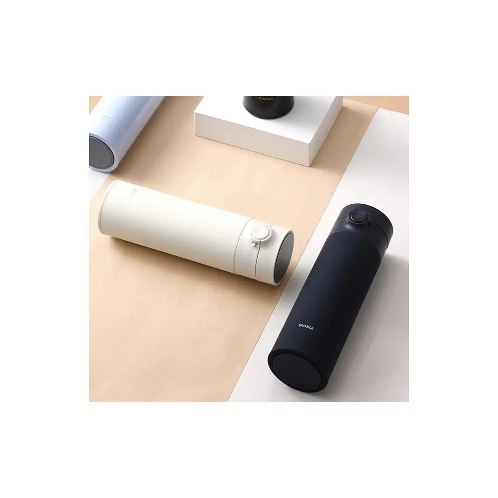 Термос Xiaomi Quange Stainless vacuum cup with Display Matte White 480 мл (BW401 Matte White) - фото 3