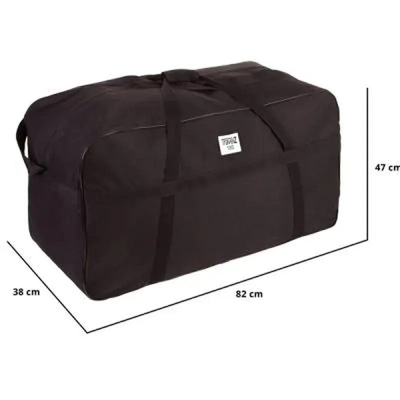 Дорожня сумка TravelZ Bag 135 Black (927293) - фото 3