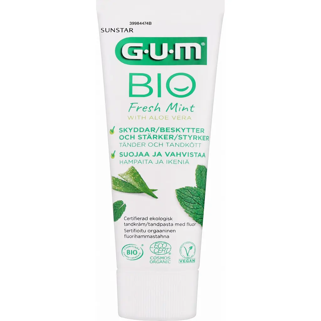 Зубна паста GUM Bio Fresh Mint With Aloe Vera 75 мл