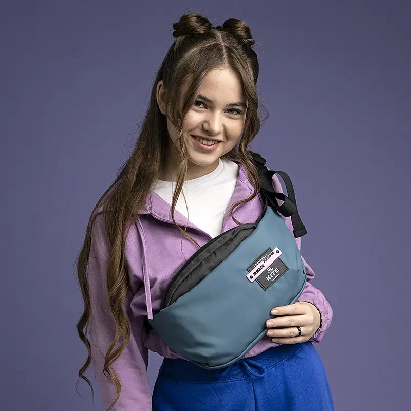 Сумка-бананка Kite Education teens 2771-2 бірюзова (K24-2771-2) - фото 8