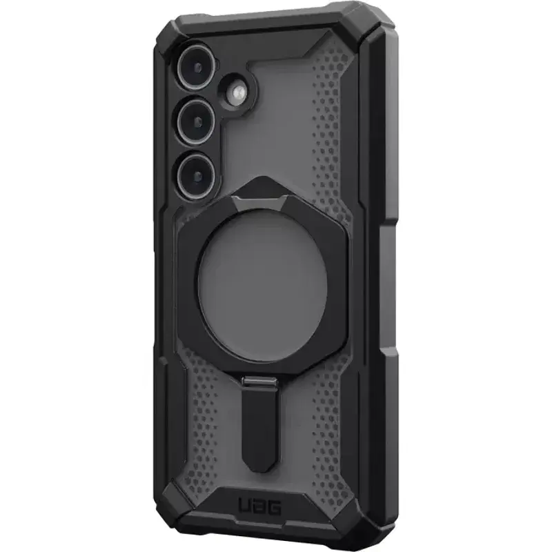 Чохол-накладка Urban Armor Gear Plasma XTE MagSafe для Samsung Galaxy S24 SM-S921 Black/Silver (214448114034) - фото 4