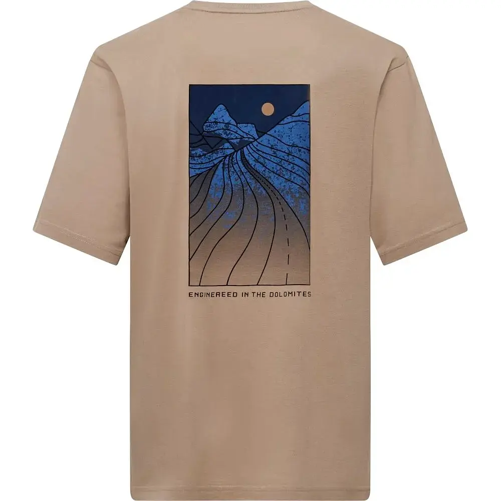 Футболка чоловіча Salewa Eagle Sunset Loose T-Shirt Men XL Бежевий - фото 2