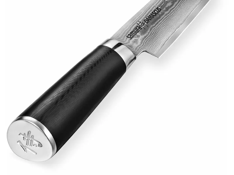 Кухонний ніж SAMURA Damascus Slicing 230 мм SD-0045 - фото 5