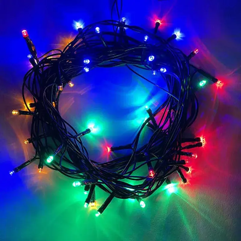 Гірлянда ColorWay LED 50 5 м, 8 функцій, кольорова 220V (CW-G-50L5VMC) - фото 6