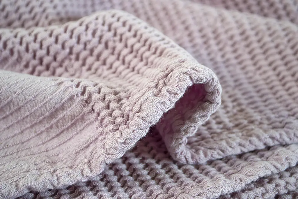 Плед Lotus Home - Rius lila сиреневый 130x170 - фото 4