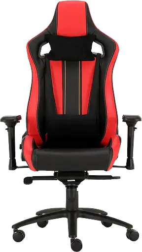 Геймерское кресло GT Racer черное с красным (X-0715 Black/Red) - фото 2