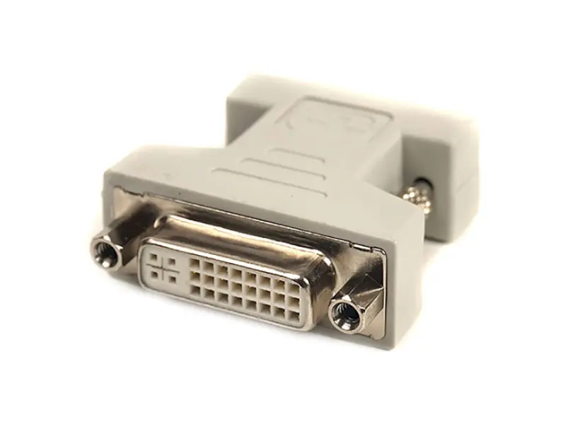Адаптер PowerPlant VGA - DVI White (CA910687)