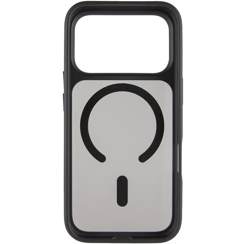 Чохол Epik TPU+PC Metal Buttons with MagSafe для Apple iPhone 17 Pro Max 6.9" Чорний/Black - фото 3