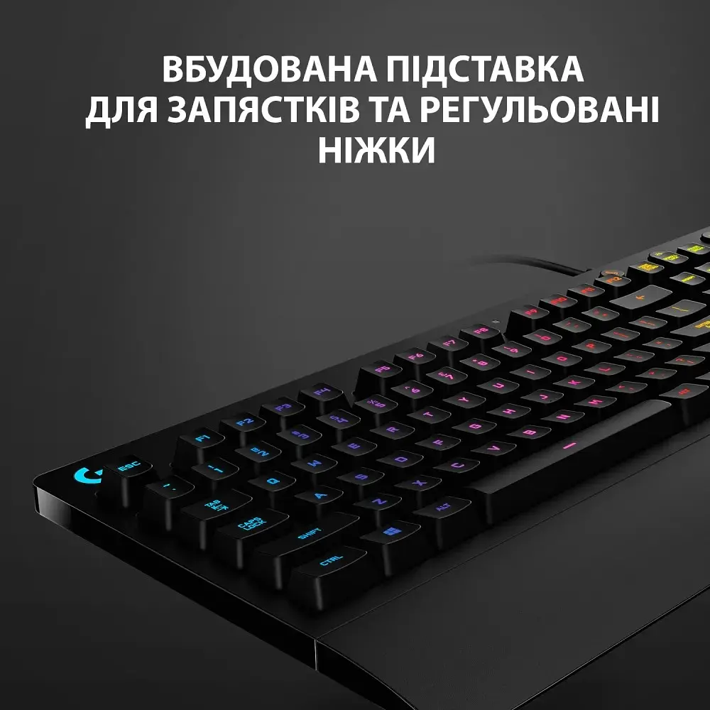 Клавиатура Logitech G213 Prodigy Gaming Keyboard (920-010740) - фото 3