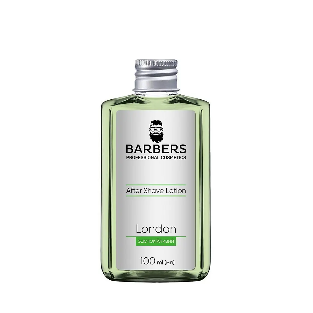 Заспокійливий лосьйон після гоління Barbers London 100 мл 4823109402539