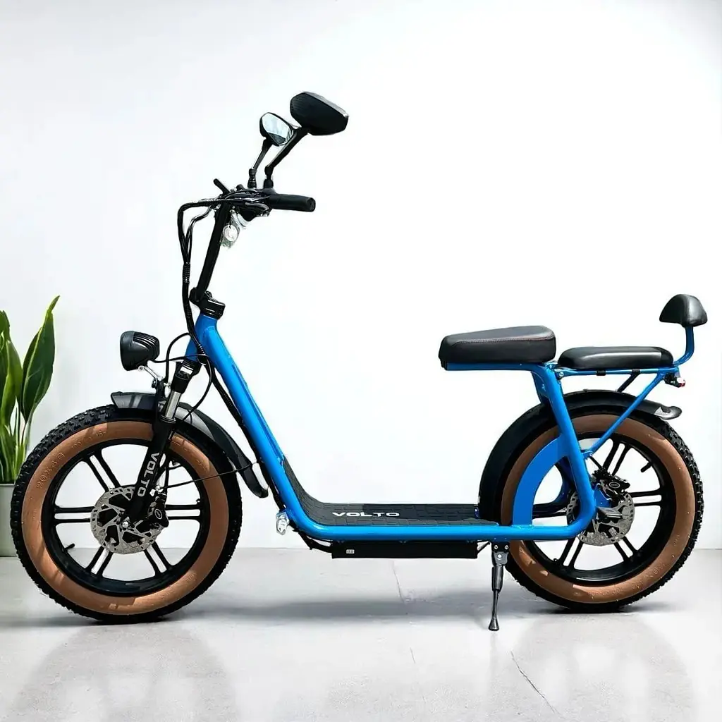 Електросамокат Volto Cruise 20" (2000W, 30Ah) NFC Два мотори (колір синій) - фото 4