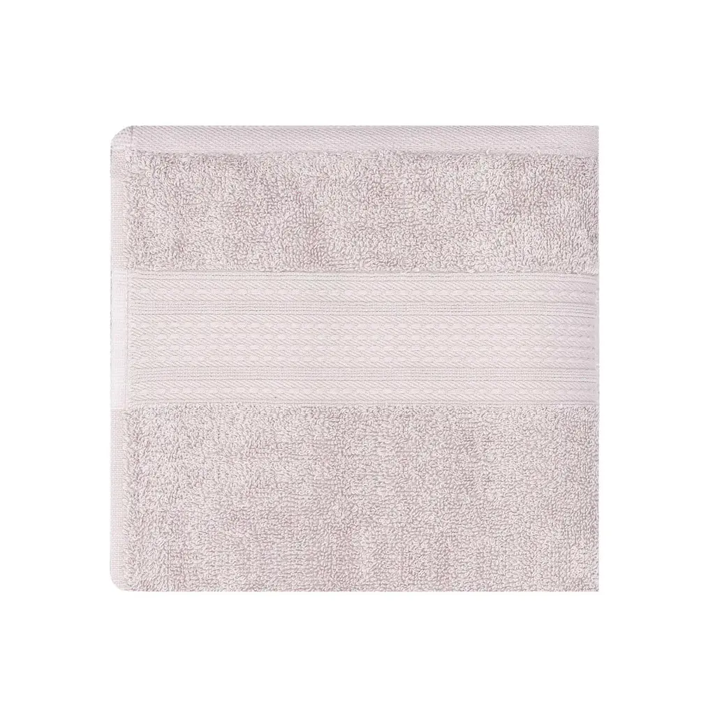 Рушник махровий Ardesto SuperSoft ART2250NSP 50х90 см холодний бежевий - фото 4