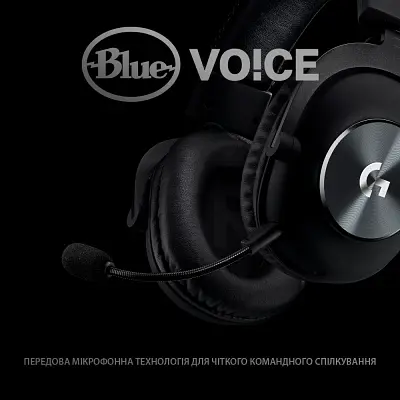Наушники Logitech G PRO X Gaming Headset BLACK USB (981-000818) - фото 8