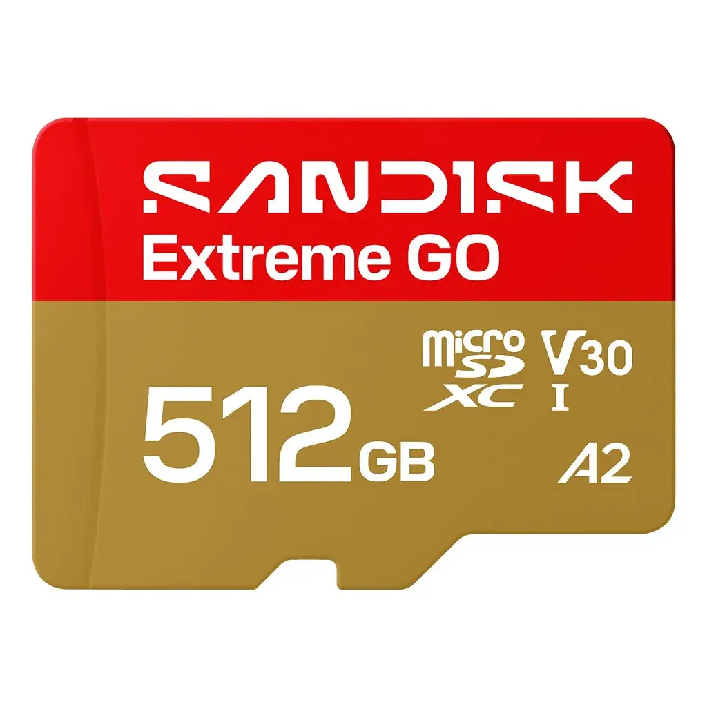 Карта пам'яті SanDisk 512GB microSDXC class 10 UHS-I Extreme GO (SDSQXGN-512G-GN6MN)