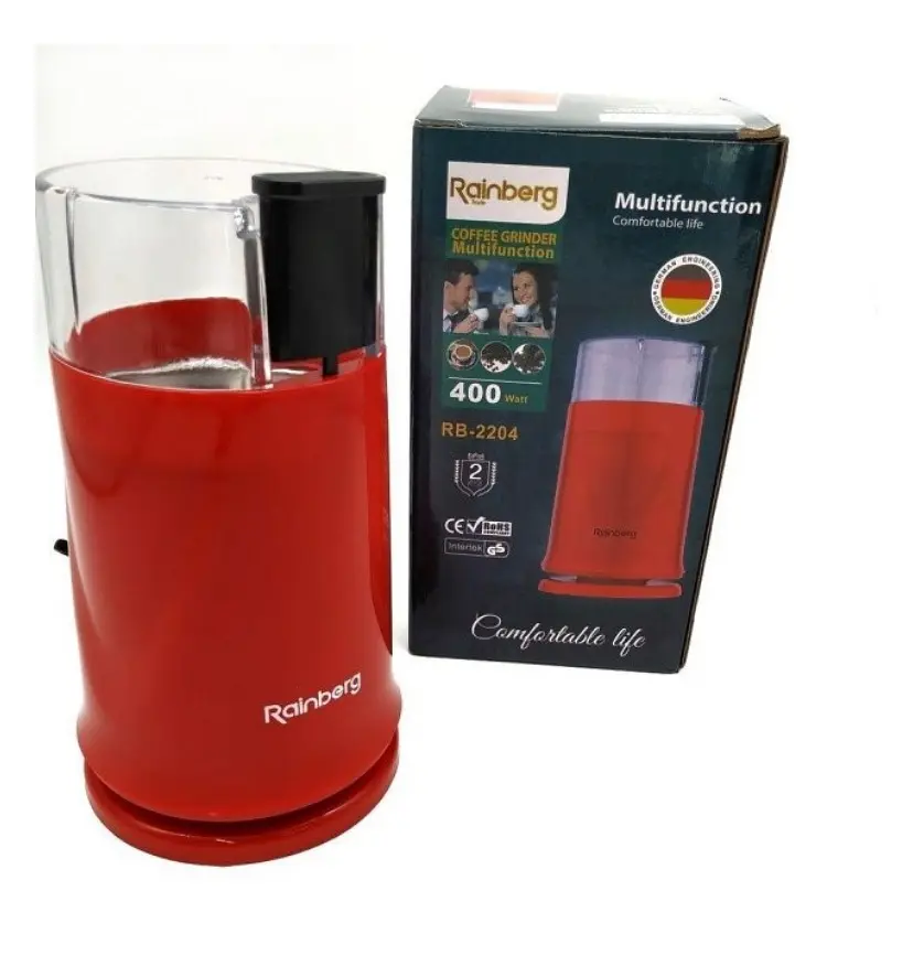 Кавомолка електрична Rainberg RB-2204 (400W) - фото 4