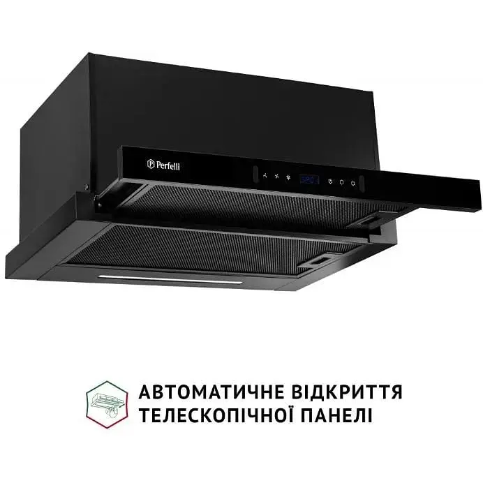 Вытяжка телескопическая Perfelli Iseo 6PWB Nero - фото 2