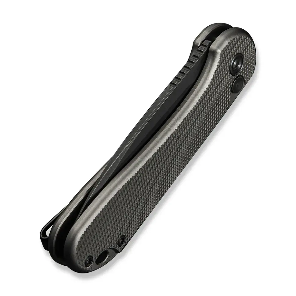 Ніж Civivi Button Lock Elementum II, Grey Aluminum, Darkwash (C18062PD-1) - фото 6