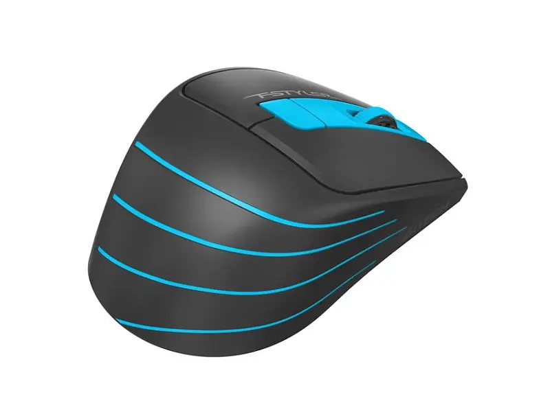 Миша A4Tech FG30S Blue/Black USB - фото 7