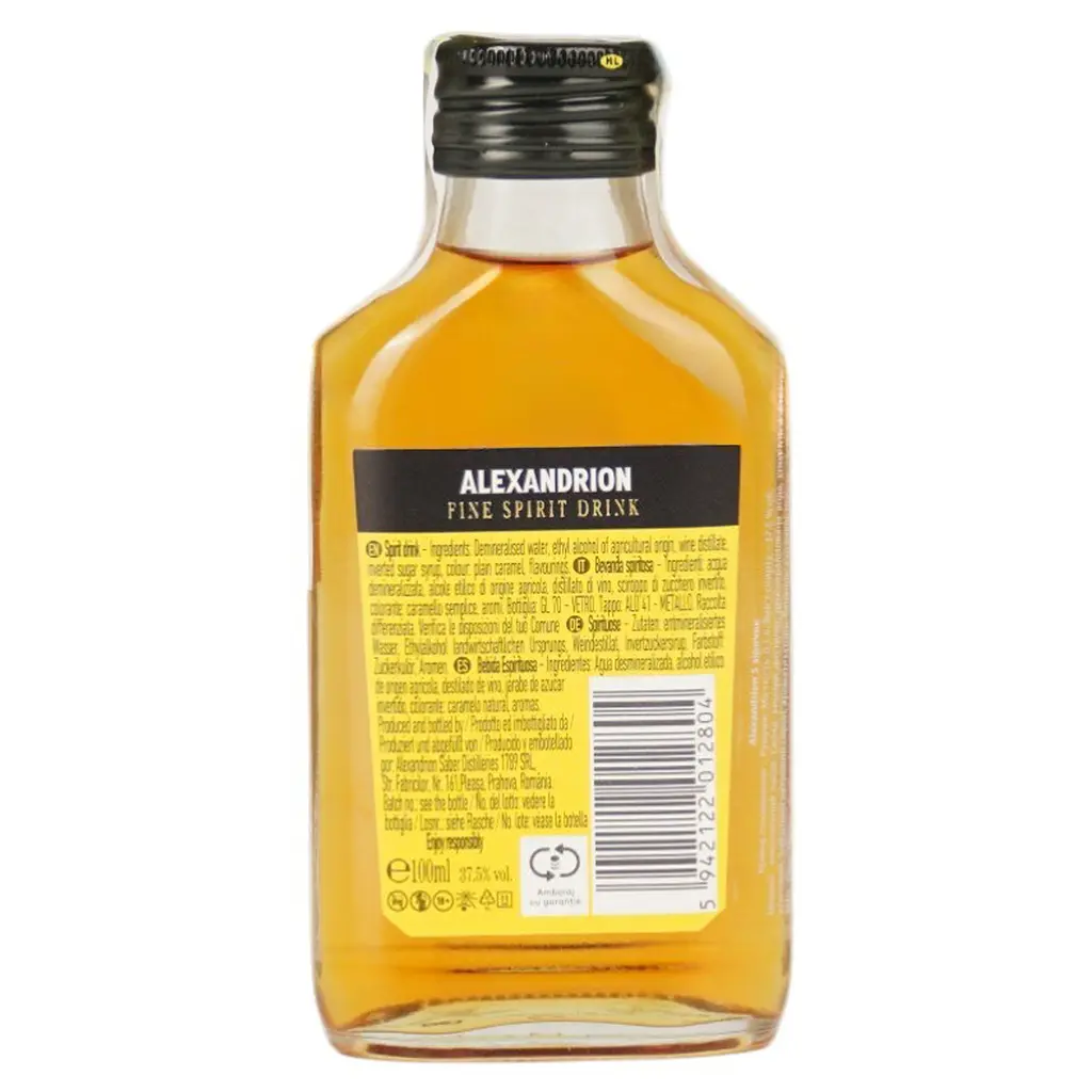 Міцний алкогольний напій Alexandrion 5 зірок 37.5% 0.1 л - фото 4