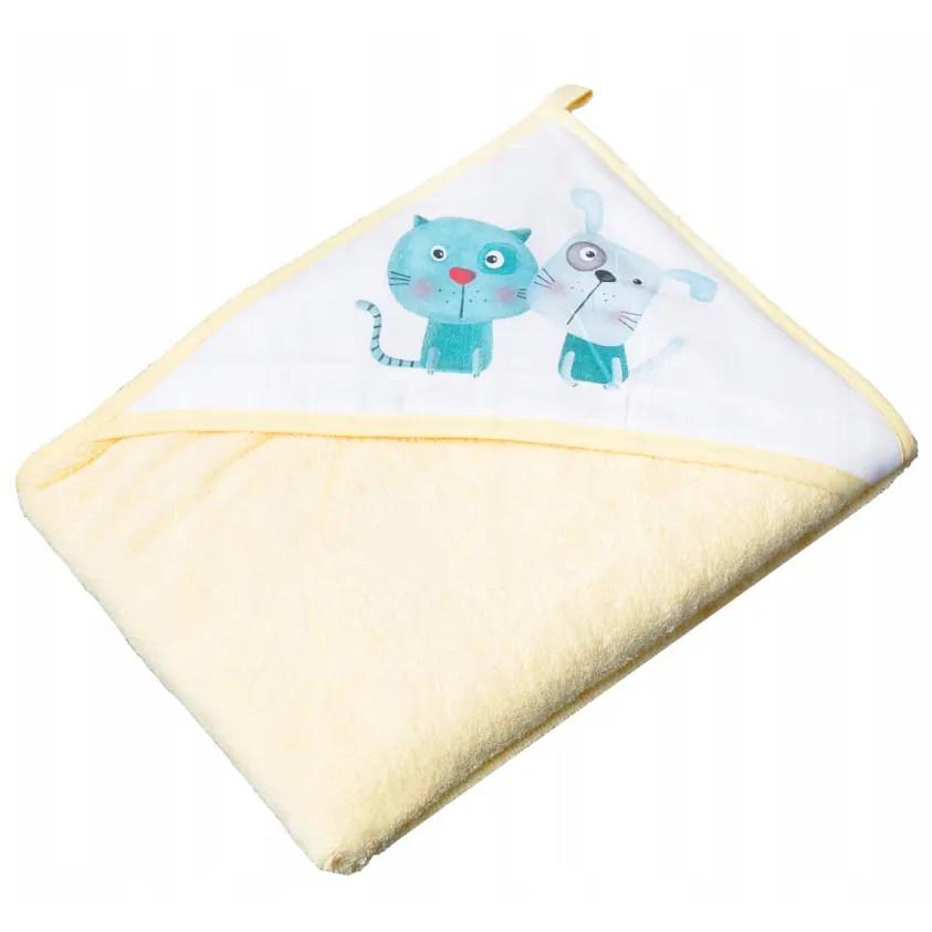 Ванночка з набором аксесуарів Tega Baby Кіт і Пес 102 см yellow (PK-102-102) - фото 5