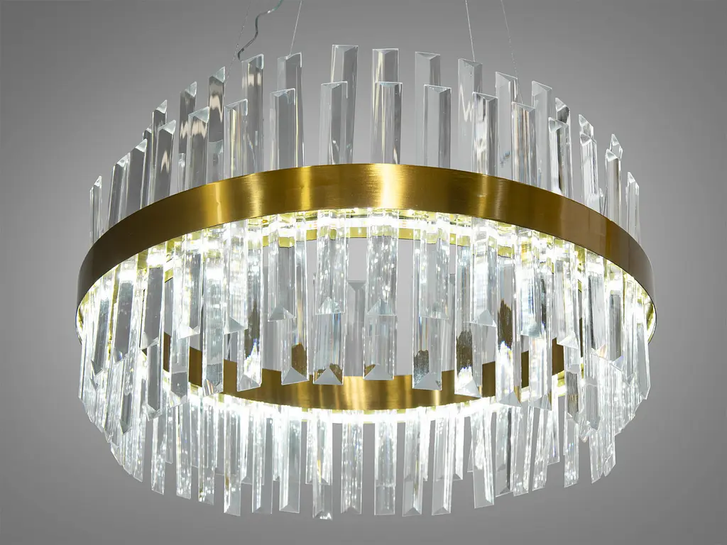 Люстра стельова LED Diasha 840/500BR 110W, 6050 лм, кришталь, для спальні та вітальні - фото 2