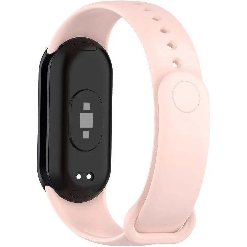 Ремінець для фітнес-браслету Xiaomi Smart Band 8 / 9 / 10 Soft Touch Pink [84633] - фото 5