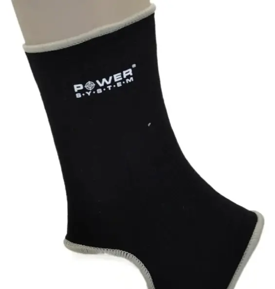 Бандажі на гомілкостоп Power System PS-6003 Ankle Support Black XL (пара) (PS-6003_XL_Black) - фото 3