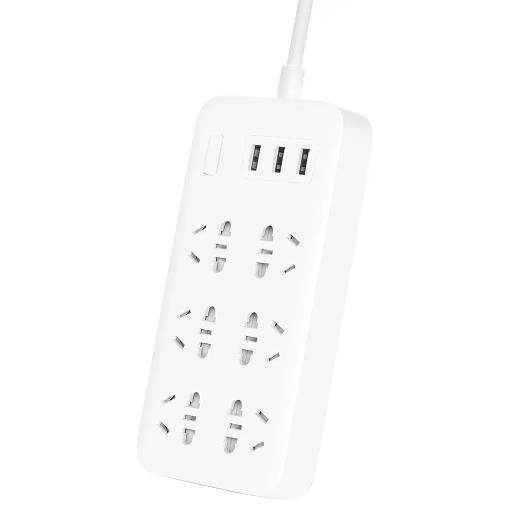 Сетевой фильтр Xiaomi Power Strip 6 розеток 1.8m CXB6-1QM - фото 6