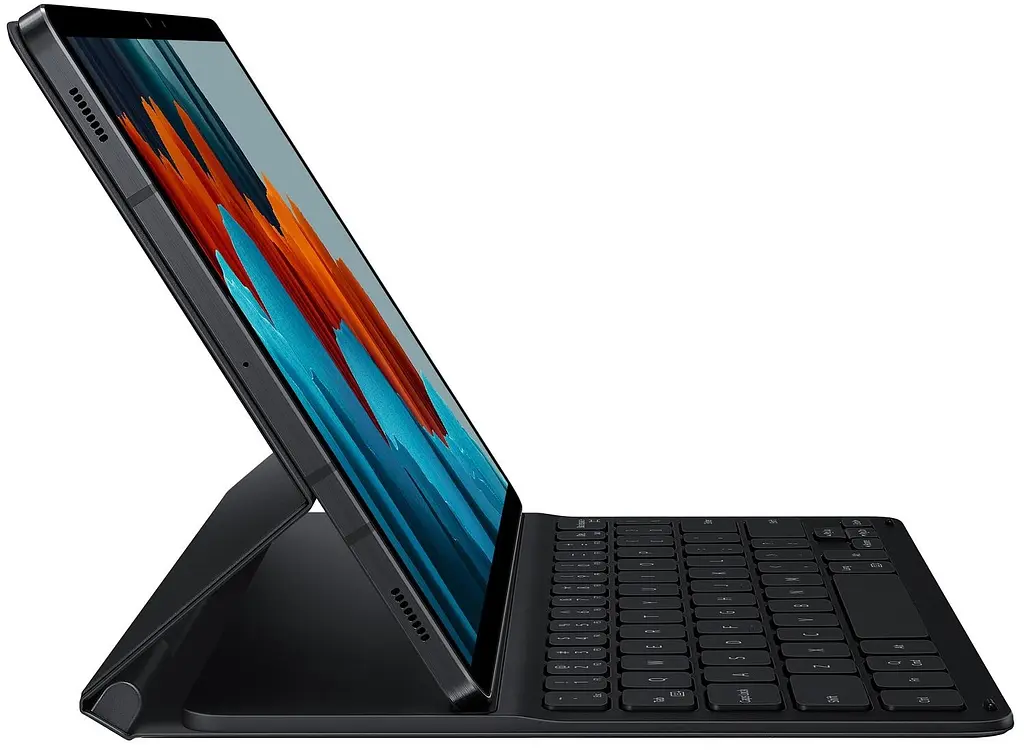 Чохол-клавіатура Samsung Book Cover Keyboard Slim для Galaxy Tab S7 11.0 (T870/T875/T786) / Tab S8 11.0 (X700/X706) Black DE/UKR (EF-DT630BBGGDE) - фото 6