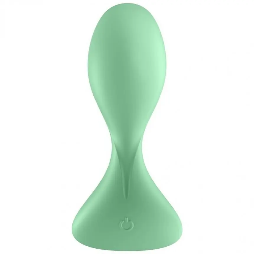 Анальна смарт-пробка Satisfyer Trendsetter, 11.2х5 см, зелена - фото 3
