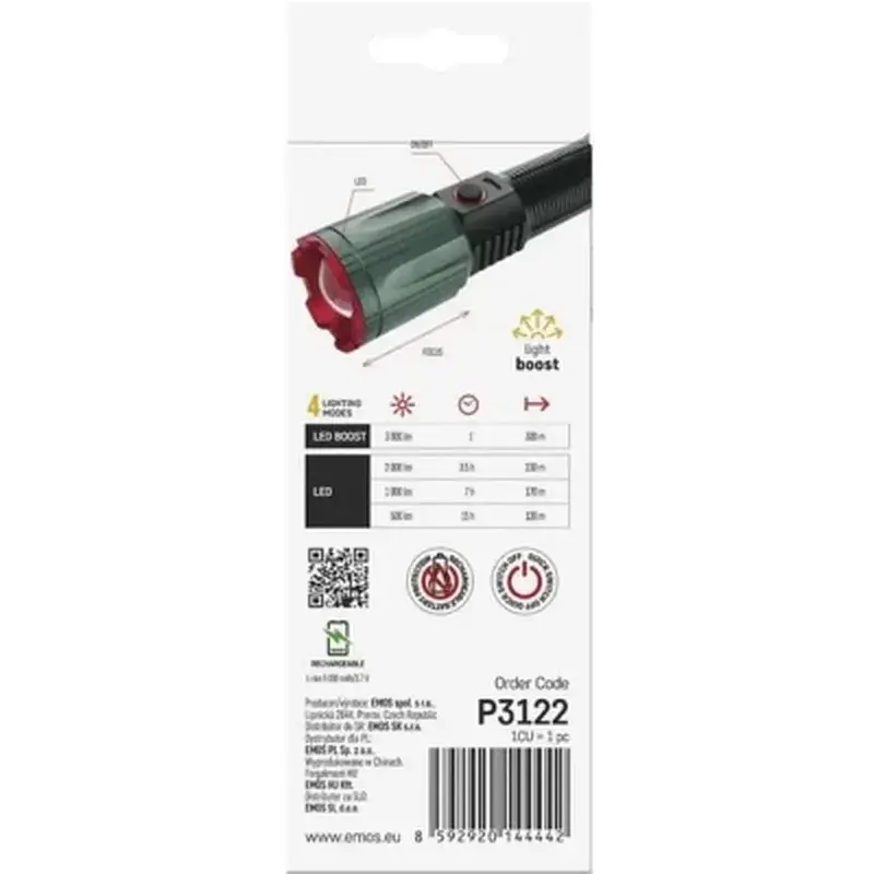Ручний ліхтар EMOS P3122 - фото 7